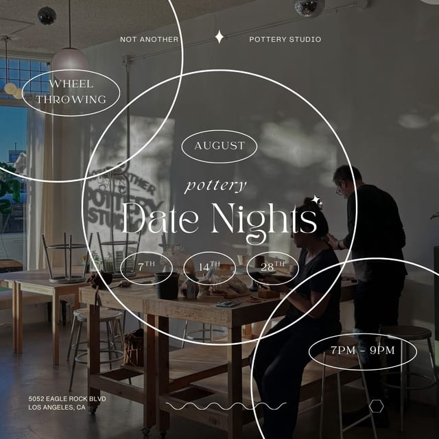 Date Nights for August! ✨ link in bio, see you there!