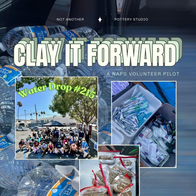 We recently launched Clay It Forward, a pilot program that celebrates members who give back to their communities through volunteering!